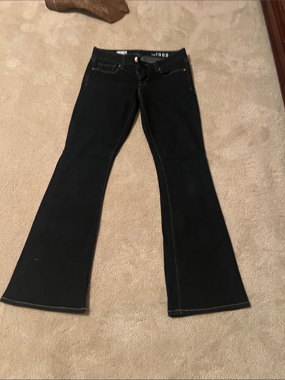 GAP Black Flared Jeans